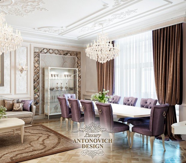Фото из портфолио Дизайн квартиры в классическом стиле от Antonovich Design – фотографии дизайна интерьеров на INMYROOM