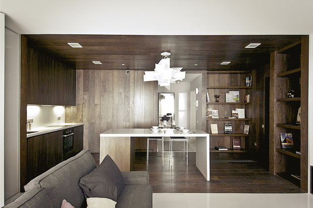 Фотография: Кухня и столовая в стиле Лофт, Современный, Квартира, Дома и квартиры, IKEA, Проект недели – фото на INMYROOM