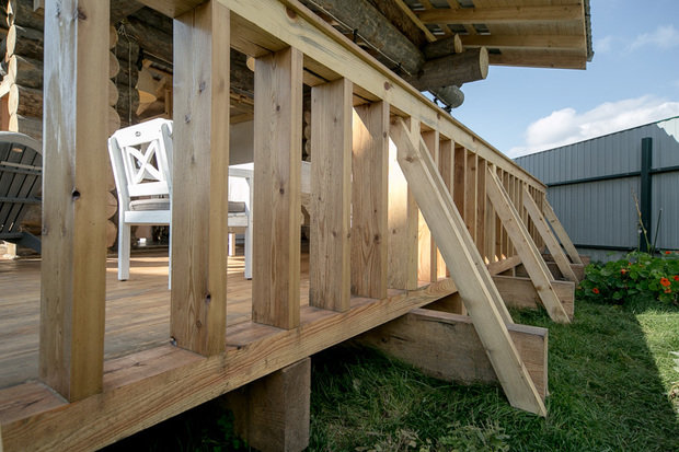 Фотография: Балкон, Терраса в стиле Прованс и Кантри, Современный, Дачный ответ – фото на INMYROOM