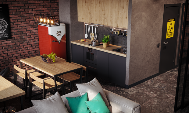 Фото из портфолио Искра Парк (46+47) – фотографии дизайна интерьеров на INMYROOM