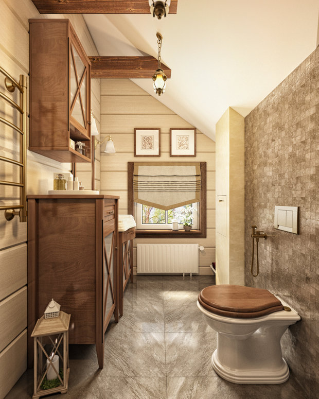 Фото из портфолио Дом в Московской области – фотографии дизайна интерьеров на INMYROOM