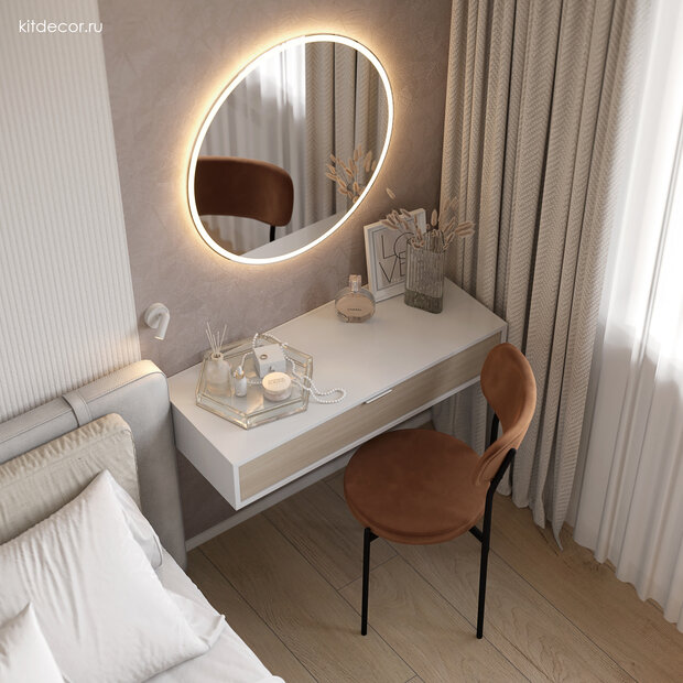 Фото из портфолио Коралловые акценты – фотографии дизайна интерьеров на INMYROOM