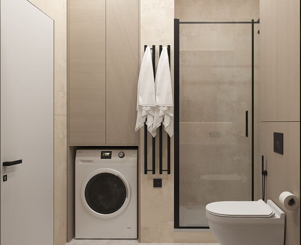 Фото из портфолио Проект 1кв.39 м2 – фотографии дизайна интерьеров на INMYROOM