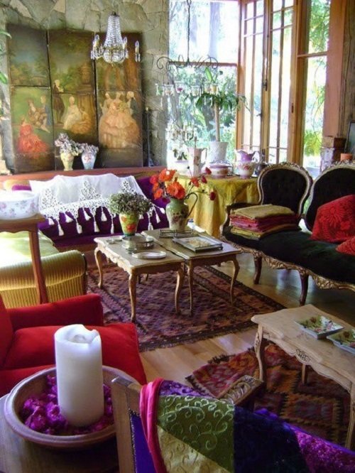 Фотография: Гостиная в стиле Прованс и Кантри, Классический, Современный, Эклектика, Скандинавский, Интерьер комнат, Тема месяца, Эко, Пэчворк – фото на INMYROOM Фотография: Гостиная в стиле Прованс и Кантри, Классический, Современный, Эклектика, Скандинавский, Интерьер комнат, Тема месяца, Эко, Пэчворк – фото на INMYROOM