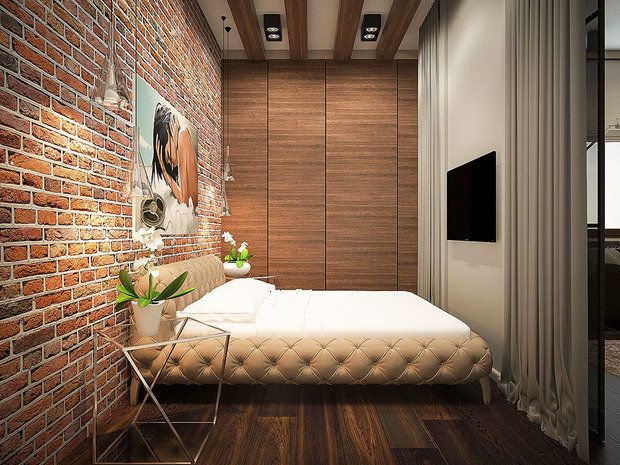 Фото из портфолио Городская квартира-студия – фотографии дизайна интерьеров на INMYROOM