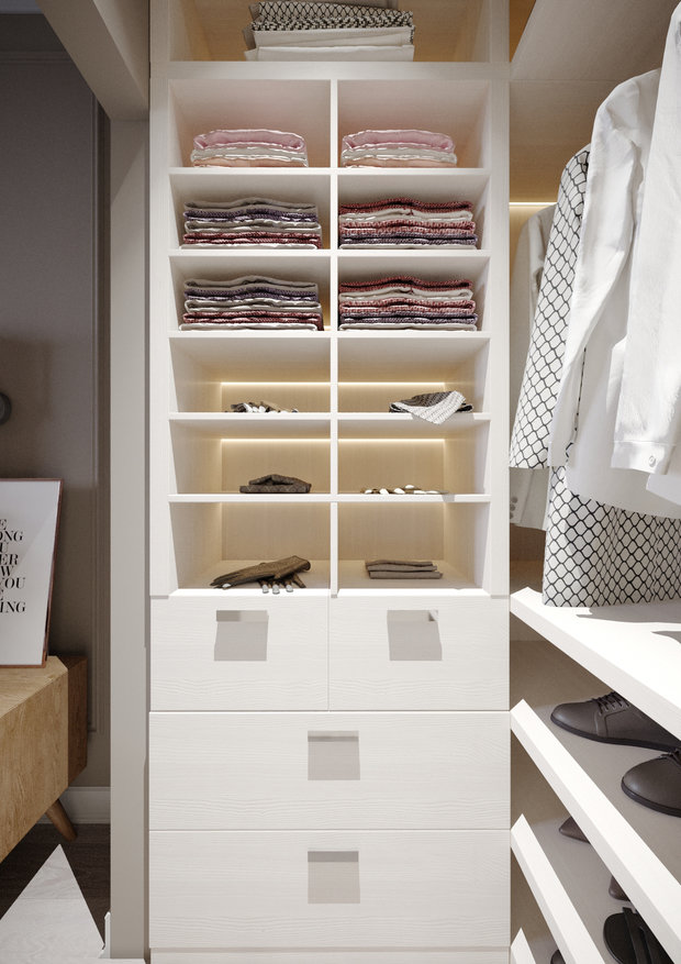 Фото из портфолио  Apartment «Gorod»  – фотографии дизайна интерьеров на INMYROOM