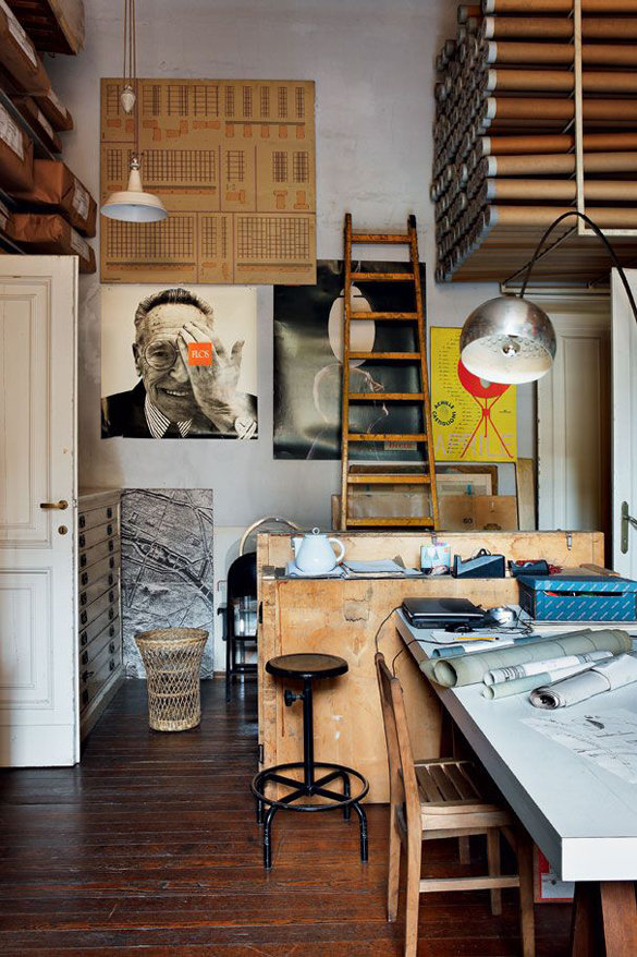 Фотография: Кабинет в стиле Лофт, Современный, Хай-тек, Эклектика, Декор интерьера, Аксессуары, Декор, Минимализм, Роспись, Современное искусство, Графика, искусство, скульптура, арт-объект, эстамп, живопись, фреска – фото на INMYROOM