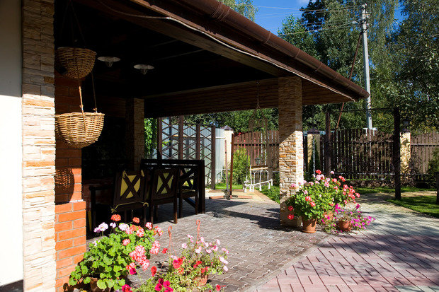 Фото из портфолио Беседка барбекю – фотографии дизайна интерьеров на INMYROOM