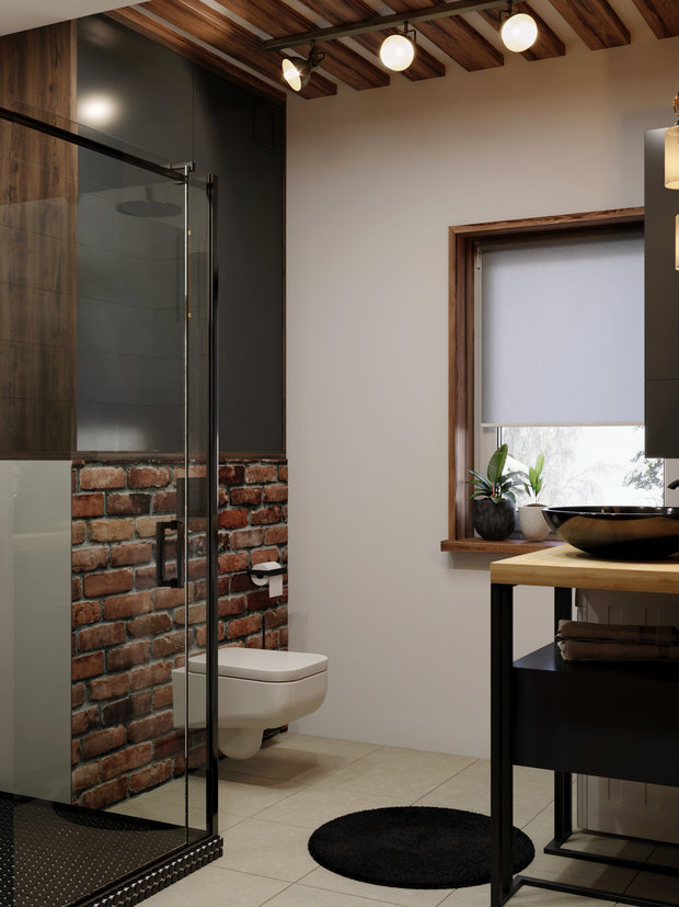 Фото из портфолио Дачный дом в стиле лофт – фотографии дизайна интерьеров на INMYROOM