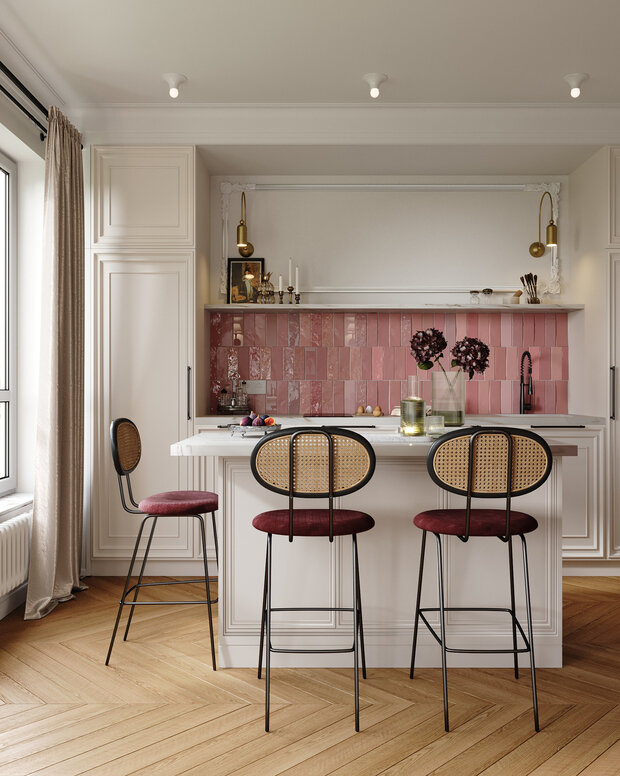Фотография: Кухня и столовая в стиле Современный, Эклектика, Малогабаритная квартира, Квартира, Студия, Проект недели, Москва, до 40 метров, Дейси Аушева – фото на INMYROOM