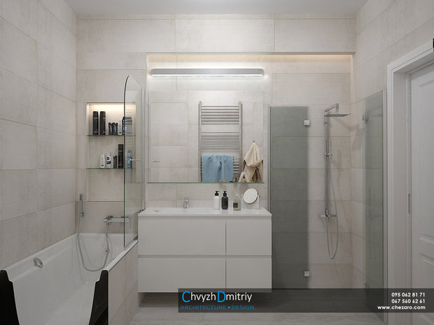 Фото из портфолио Квартира с камином – фотографии дизайна интерьеров на INMYROOM