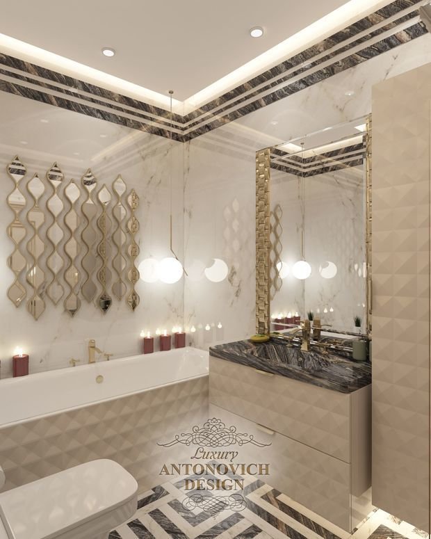 Фото из портфолио Квартира в неоклассическом стиле в ЖК Orda Towers, Астана – фотографии дизайна интерьеров на INMYROOM