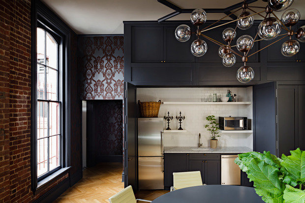 Фотография: Кухня и столовая в стиле Современный, Эклектика, Офисное пространство, Офис, Дома и квартиры, Проект недели, Готический – фото на INMYROOM