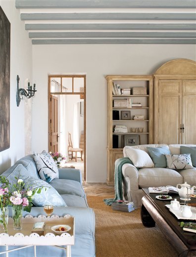 Фотография: Гостиная в стиле Прованс и Кантри, Классический, Скандинавский, Современный – фото на INMYROOM