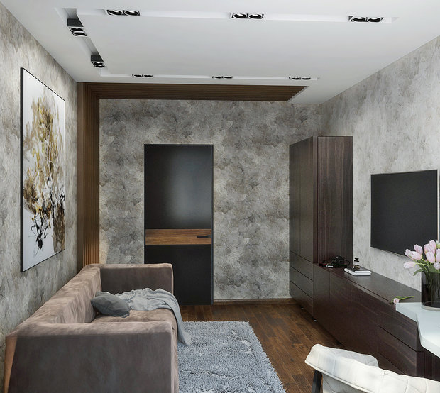 Фото из портфолио Стильная комната для гостей – фотографии дизайна интерьеров на INMYROOM