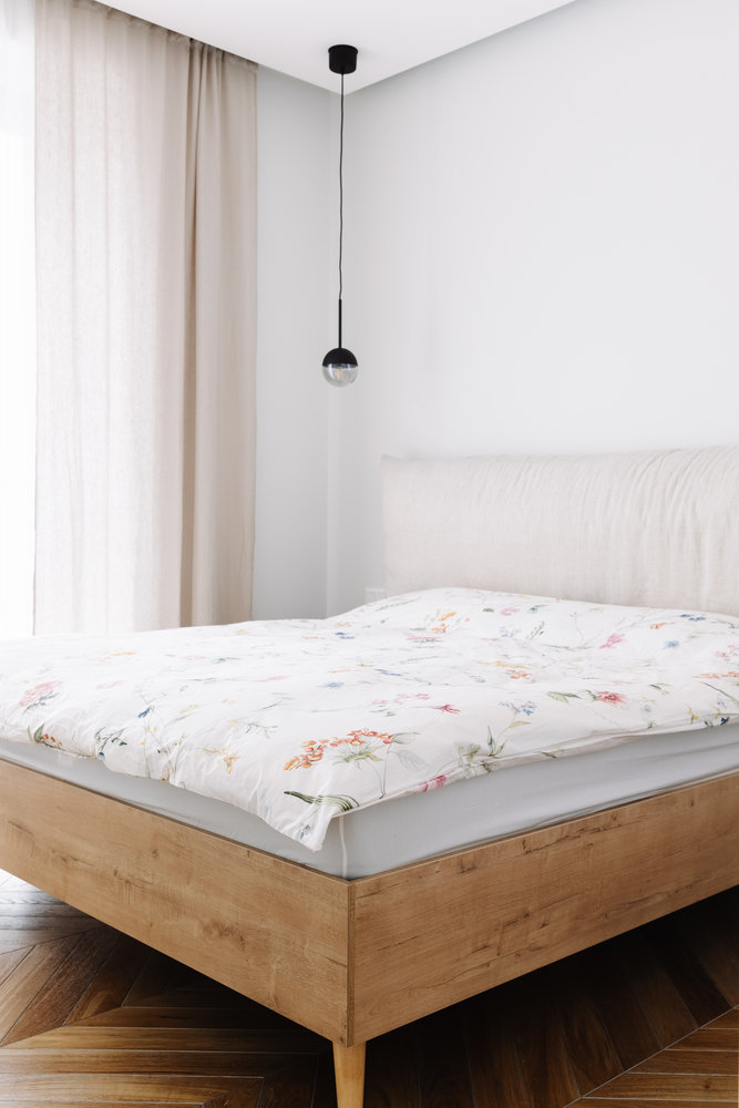 Фотография: Спальня в стиле Минимализм, Квартира, Проект недели, Москва, 2 комнаты, 60-90 метров – фото на INMYROOM Фотография: Спальня в стиле Минимализм, Квартира, Проект недели, Москва, 2 комнаты, 60-90 метров – фото на INMYROOM