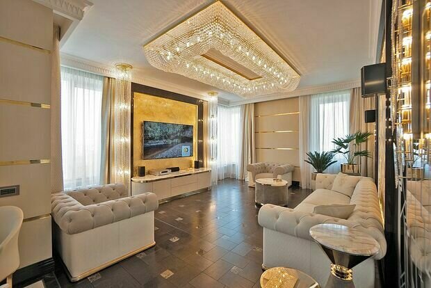 Фото из портфолио РЕМОНТ КВАРТИРЫ 133 КВ. М В СТИЛЕ АР-ДЕКО В ЖК ДОЛИНА СЕТУНЬ – фотографии дизайна интерьеров на INMYROOM