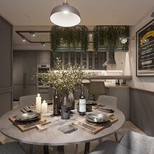 Фото из портфолио Кухня-Столовая  – фотографии дизайна интерьеров на INMYROOM