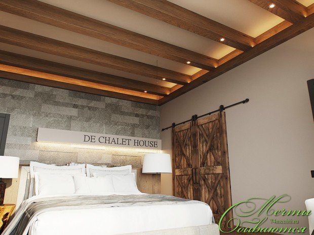 Фото из портфолио Спальня DE CHALET HOUSE – фотографии дизайна интерьеров на INMYROOM