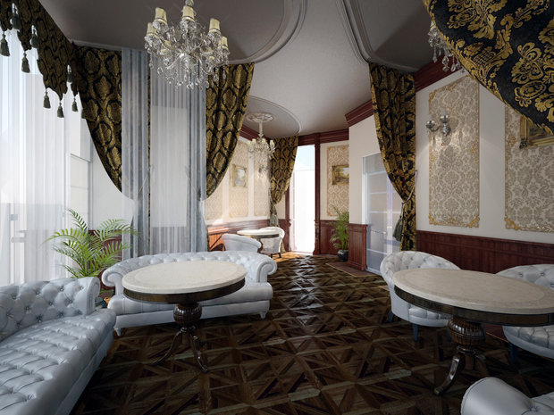 Фото из портфолио Дизайн проект интерьера ресторана – фотографии дизайна интерьеров на INMYROOM