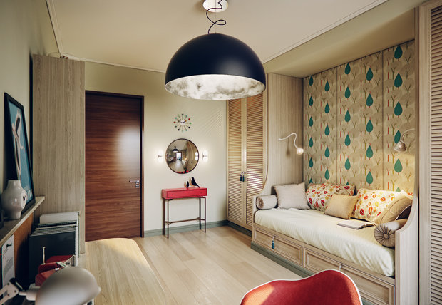 Фото из портфолио Квартира в ЖК Dominion – фотографии дизайна интерьеров на INMYROOM