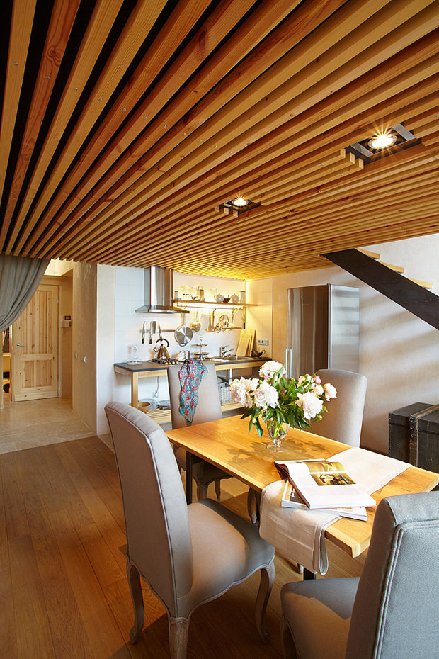 Фотография: Кухня и столовая в стиле Современный, Малогабаритная квартира, Квартира, Дома и квартиры, Проект недели – фото на INMYROOM