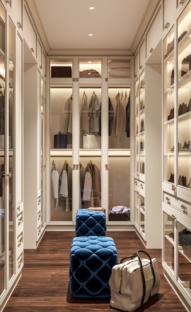 Фото из портфолио Двухэтажная квартира, г.Москва – фотографии дизайна интерьеров на INMYROOM