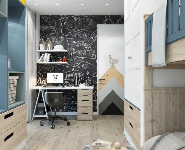 Фото из портфолио Не loft – фотографии дизайна интерьеров на INMYROOM