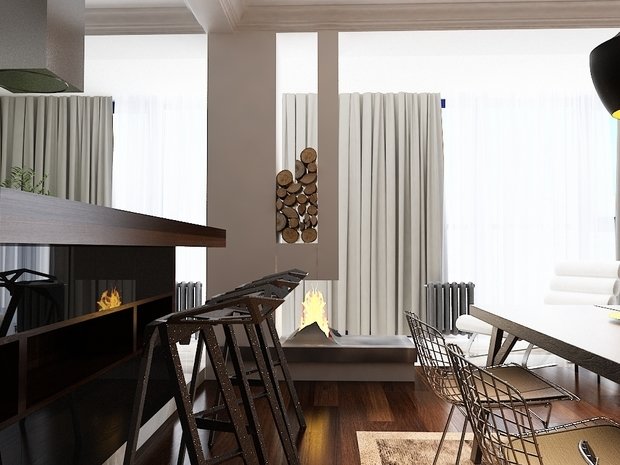 Фото из портфолио loft для бизнесмена – фотографии дизайна интерьеров на INMYROOM