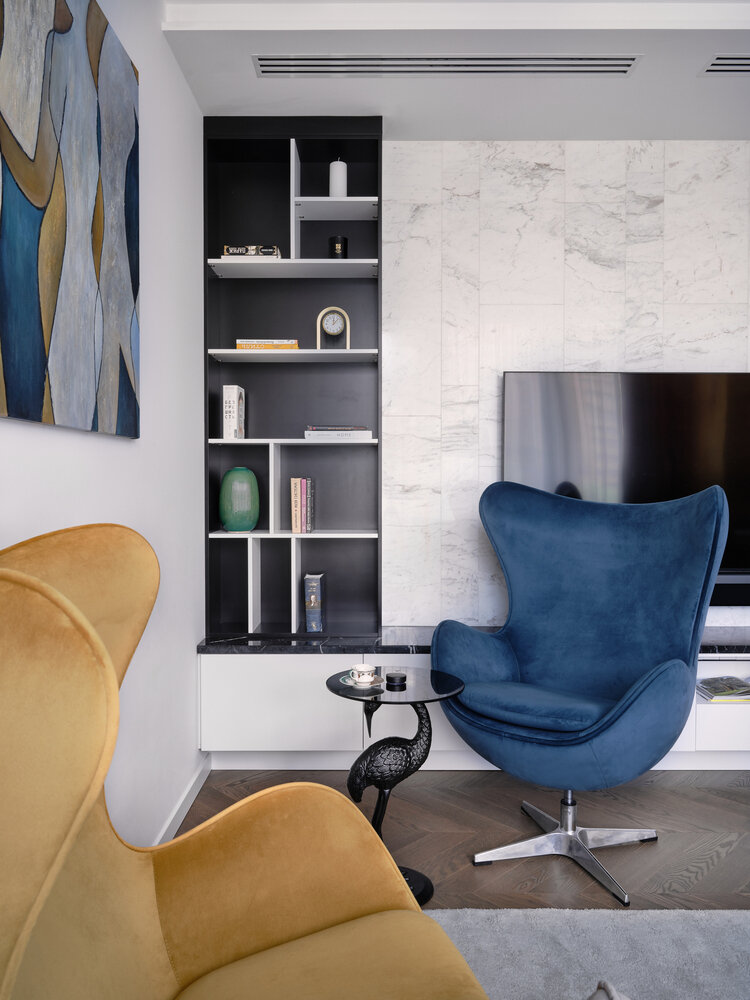 Фотография: Гостиная в стиле Современный, Квартира, Проект недели, Москва, 4 и больше, Более 90 метров, Н-Куб, Николай Николаев – фото на INMYROOM Фотография: Гостиная в стиле Современный, Квартира, Проект недели, Москва, 4 и больше, Более 90 метров, Н-Куб, Николай Николаев – фото на INMYROOM