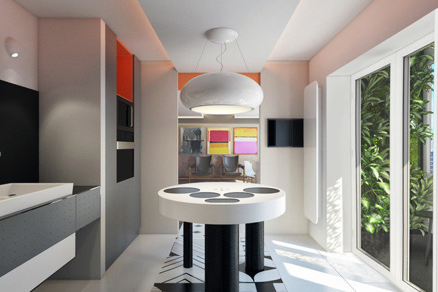 Фото из портфолио Стиль ретро 50-60 годы – фотографии дизайна интерьеров на INMYROOM