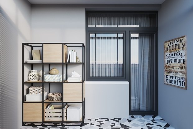 Фото из портфолио Квартира 55 кв.м. в современном стиле в ЖК «Оранж Парк». – фотографии дизайна интерьеров на INMYROOM