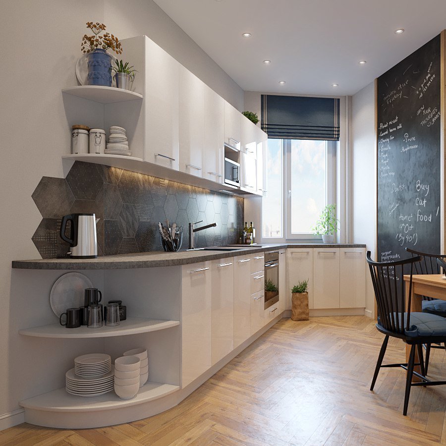 Фото из портфолио Небольшая квартира в силе Лофт+Скандинавский – фотографии дизайна интерьеров на INMYROOM Фото из портфолио Небольшая квартира в силе Лофт+Скандинавский – фотографии дизайна интерьеров на INMYROOM