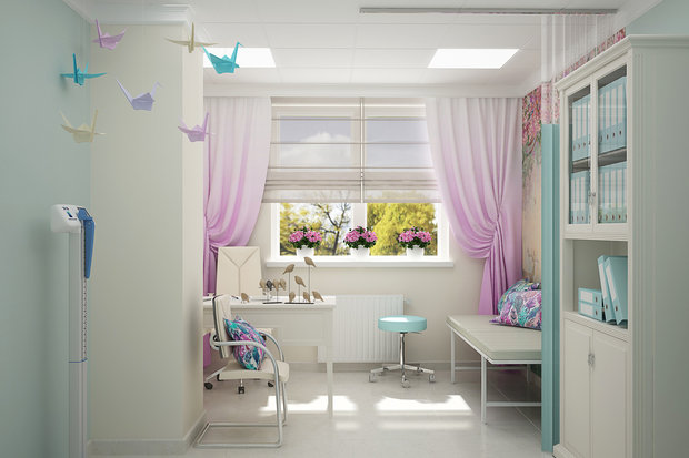 Фото из портфолио Кабинет педиатра  – фотографии дизайна интерьеров на INMYROOM