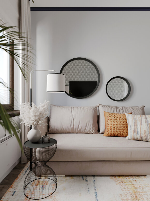 Фотография: Кабинет в стиле Современный, Проект недели, Дом и дача, Таунхаус, Ленинградская область, 3 комнаты, 40-60 метров, Валерия Рогова – фото на INMYROOM