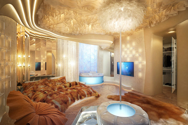 Фото из портфолио Футуристическая квартира в Алых Парусах - Москва – фотографии дизайна интерьеров на INMYROOM