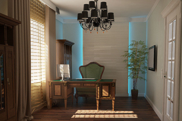 Фото из портфолио Кабинет – фотографии дизайна интерьеров на INMYROOM