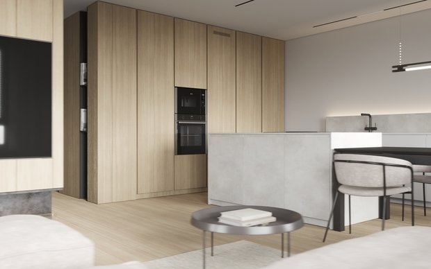 Фото из портфолио Проект квартиры в ЖК Саларьево парк – фотографии дизайна интерьеров на INMYROOM