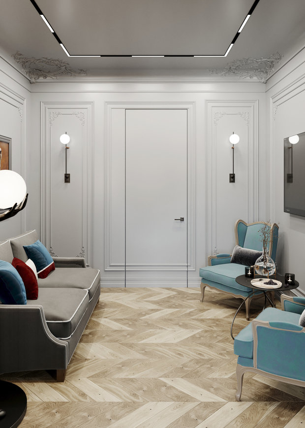 Фото из портфолио Проект "Бантики & Косички" – фотографии дизайна интерьеров на INMYROOM