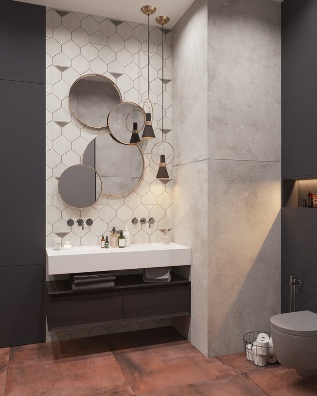 Фото из портфолио Интересный современный – фотографии дизайна интерьеров на INMYROOM