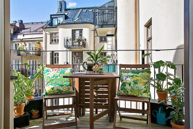 Фото из портфолио Балкон + кафельная ПЕЧЬ!!!! – фотографии дизайна интерьеров на INMYROOM