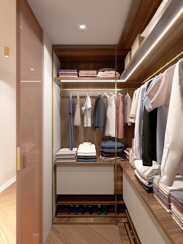 Фото из портфолио Квартира в бежевых оттенках – фотографии дизайна интерьеров на INMYROOM