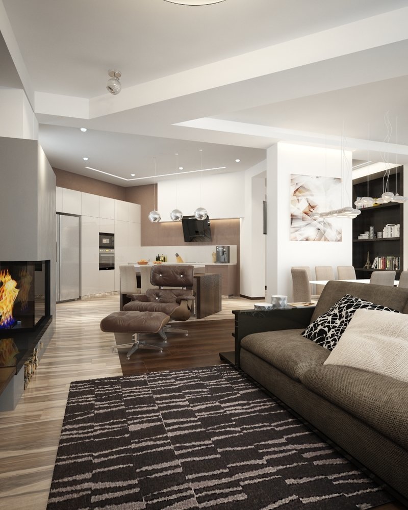 Фотография: в стиле , Кухня и столовая, Гостиная, Советы – фото на INMYROOM