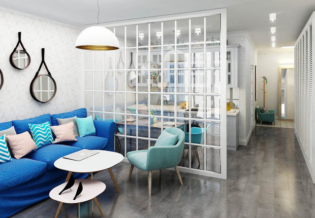 Фотография: Гостиная в стиле Скандинавский, Гид, Дина Салахова, Зонирование, Марина Саркисян, Инна Усубян, Александра Труш, Никита Зуб, Анна Кларк, Карина Шабуневич, Наталья Симоненко, Юлия Чернова, Тимофей Ведешин, Architales – фото на INMYROOM