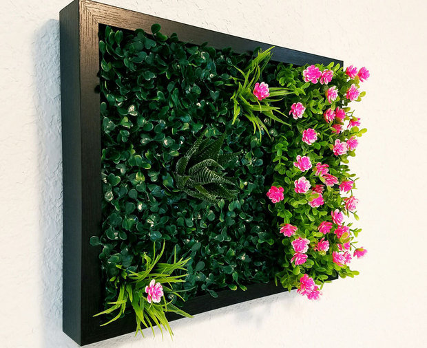 Фото из портфолио Стабилизированный мох. Настенные панно – фотографии дизайна интерьеров на INMYROOM