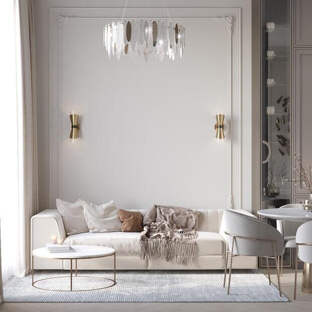 Фото из портфолио Дизайн квартиры 42 м² в неоклассике – фотографии дизайна интерьеров на INMYROOM