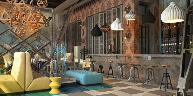 Фото из портфолио Ресторан Funk Loft – фотографии дизайна интерьеров на INMYROOM