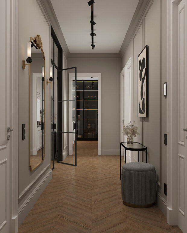 Фото из портфолио Квартира на Петроградке – фотографии дизайна интерьеров на INMYROOM