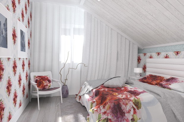 Фото из портфолио Гостевая спальня  – фотографии дизайна интерьеров на INMYROOM