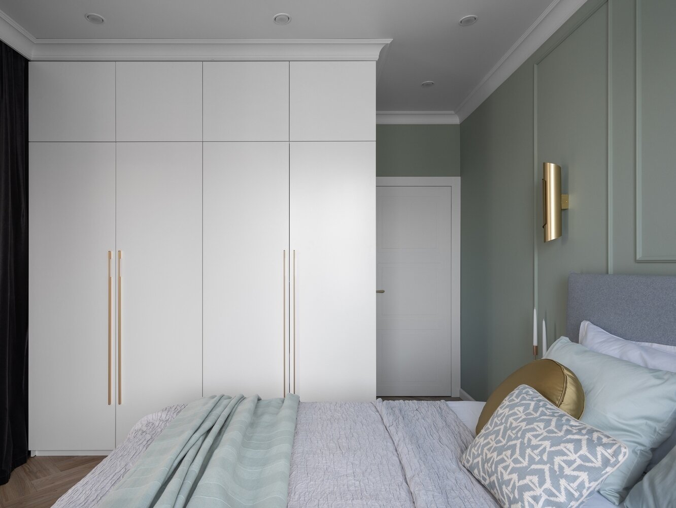 Фотография: Спальня в стиле Современный, Эклектика, Квартира, Проект дня, Санкт-Петербург, 3 комнаты, 40-60 метров, VizDiz, Екатерина Лоскутова, Илона Ореховская – фото на INMYROOM Фотография: Спальня в стиле Современный, Эклектика, Квартира, Проект дня, Санкт-Петербург, 3 комнаты, 40-60 метров, VizDiz, Екатерина Лоскутова, Илона Ореховская – фото на INMYROOM